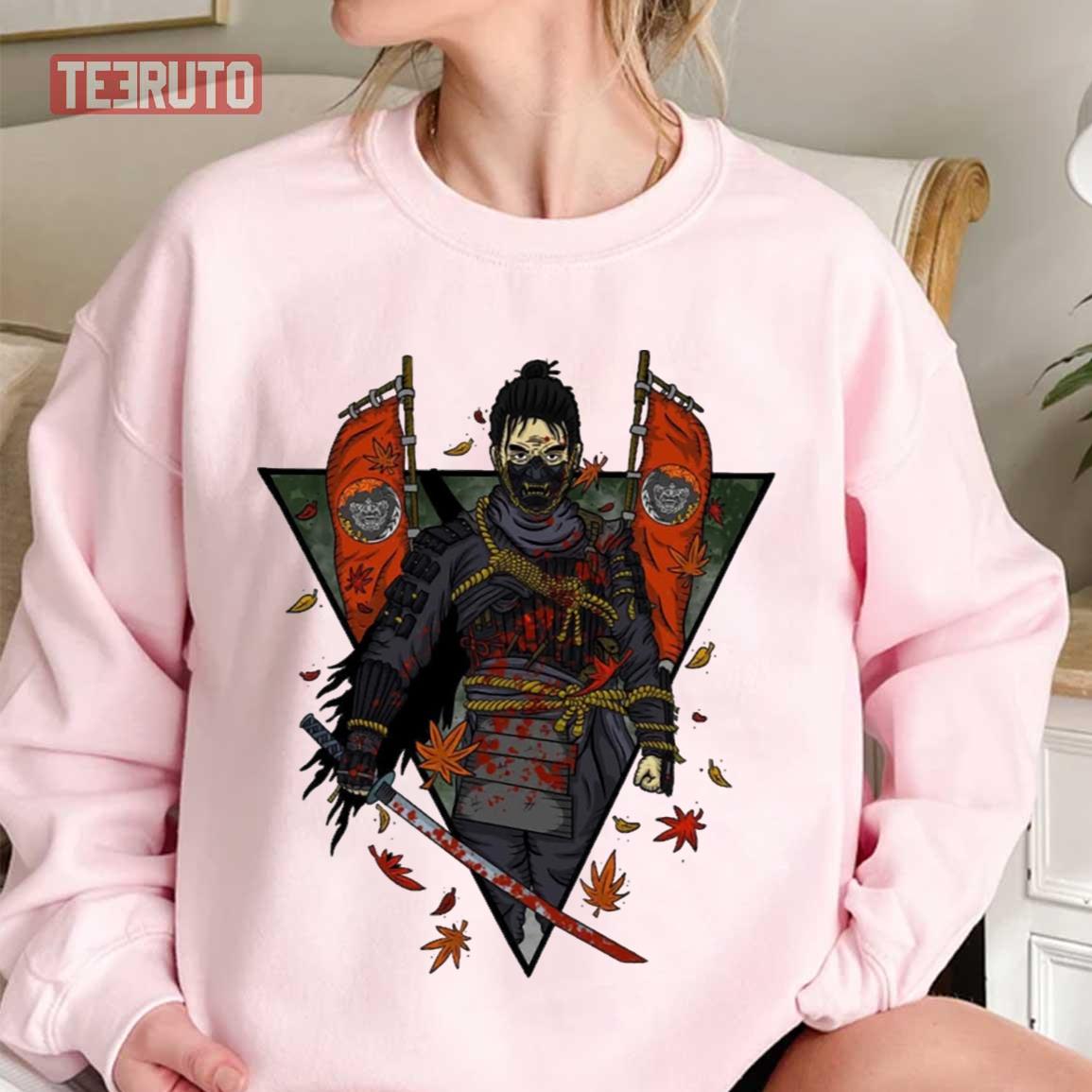 Animated Design Ghost Of Tsushima Unisex Sweatshirt