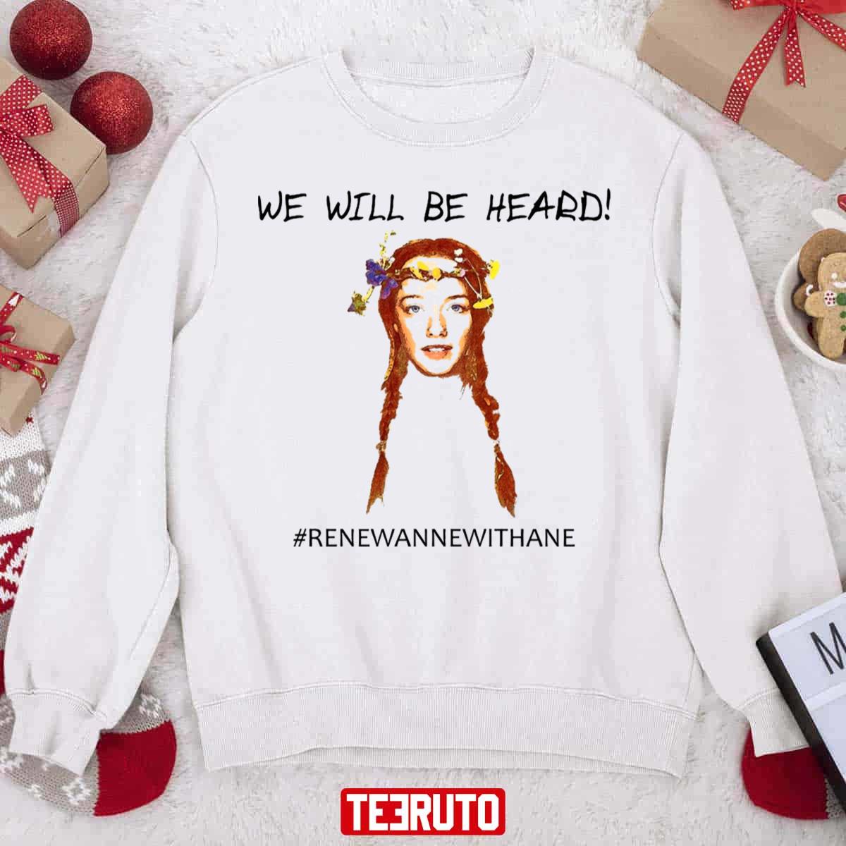 Anne With An E Christmas Unisex Sweatshirt