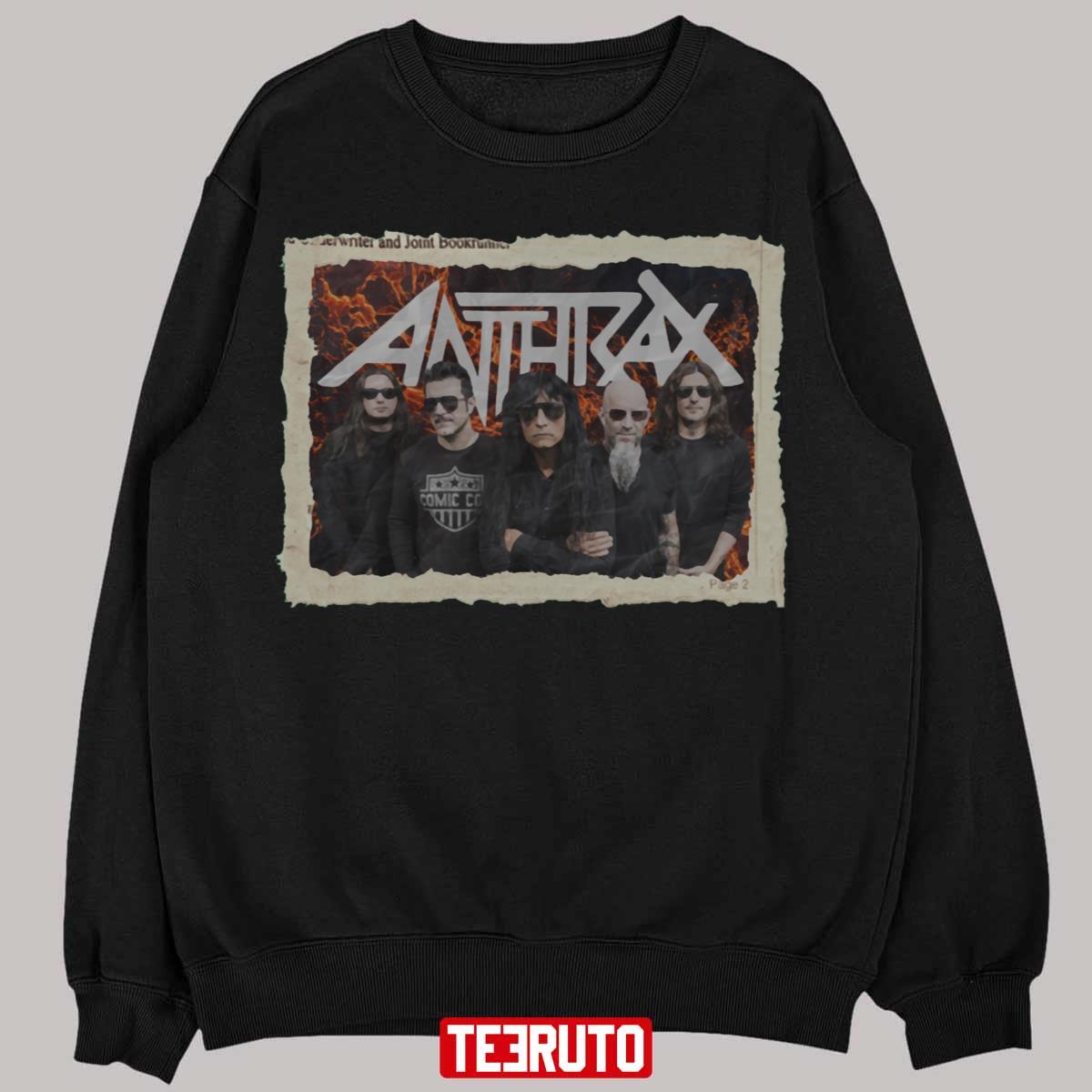 Anthrax Band Art Unisex Sweatshirt
