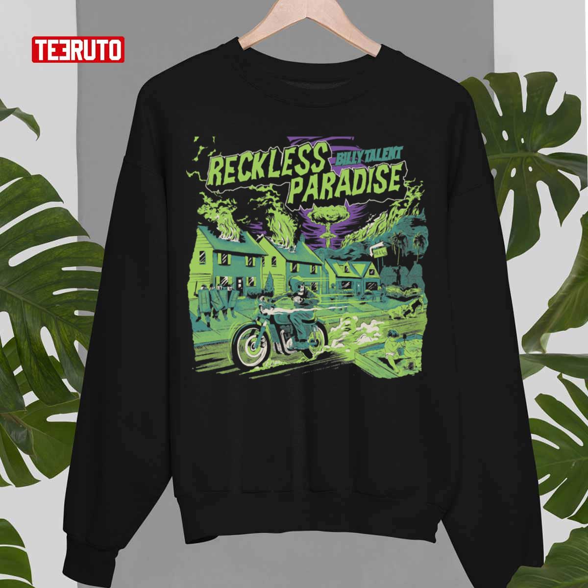 Awesome First Day Talent Reckless Paradise Video Gamer Unisex Sweatshirt
