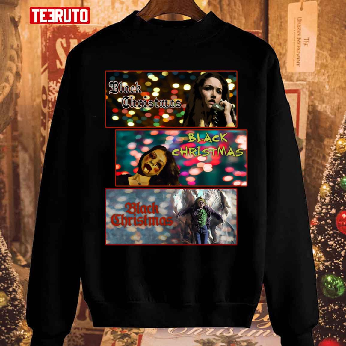 Black Christmas Black Christmas Black Christmas Unisex Sweatshirt