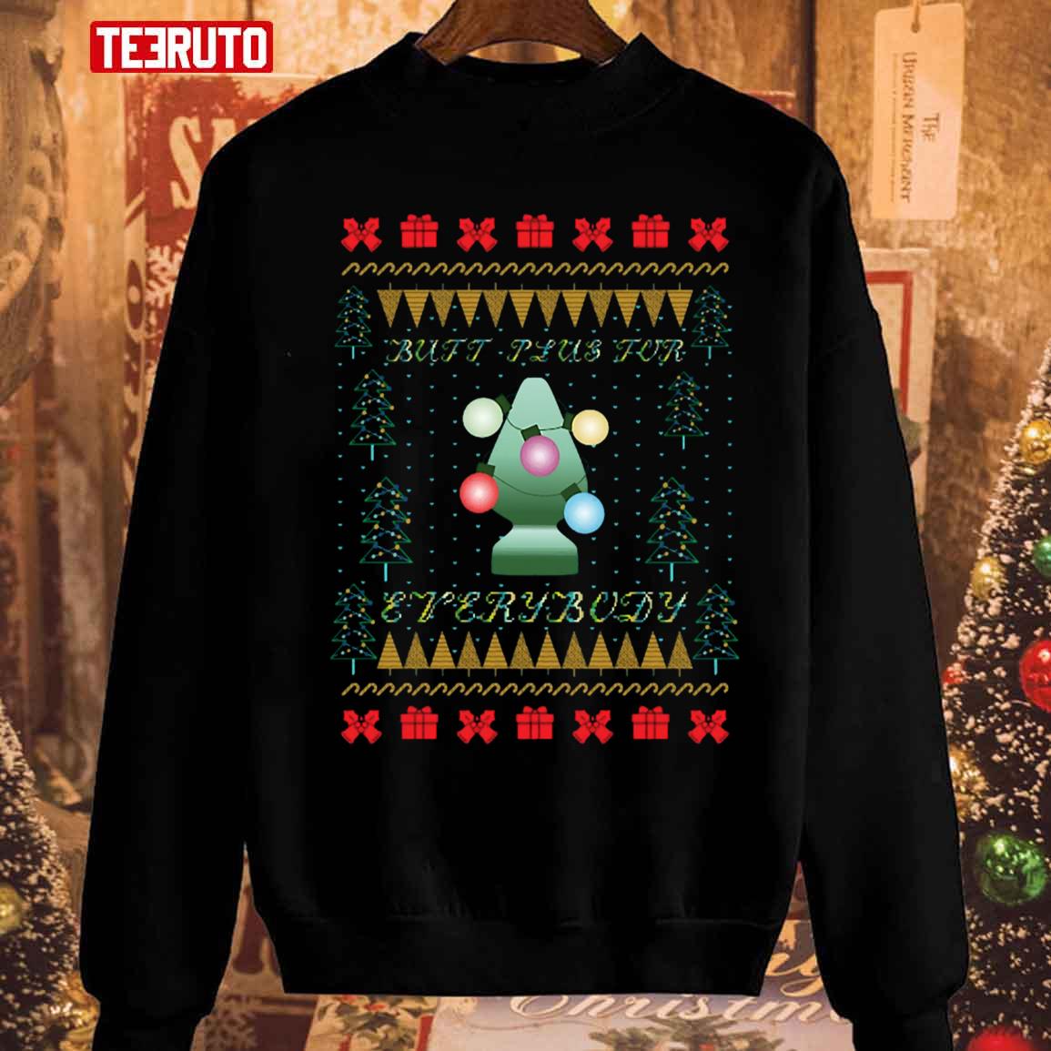 Butt Plug Christmas Unisex Sweatshirt