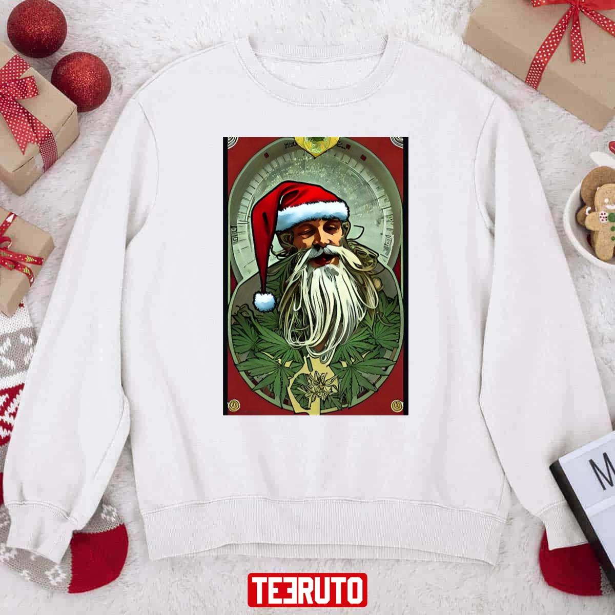 Cannabis Christmas Vibes 23 Unisex Sweatshirt