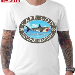 Cape Cod National Seashore Great White Shark Unisex T-Shirt