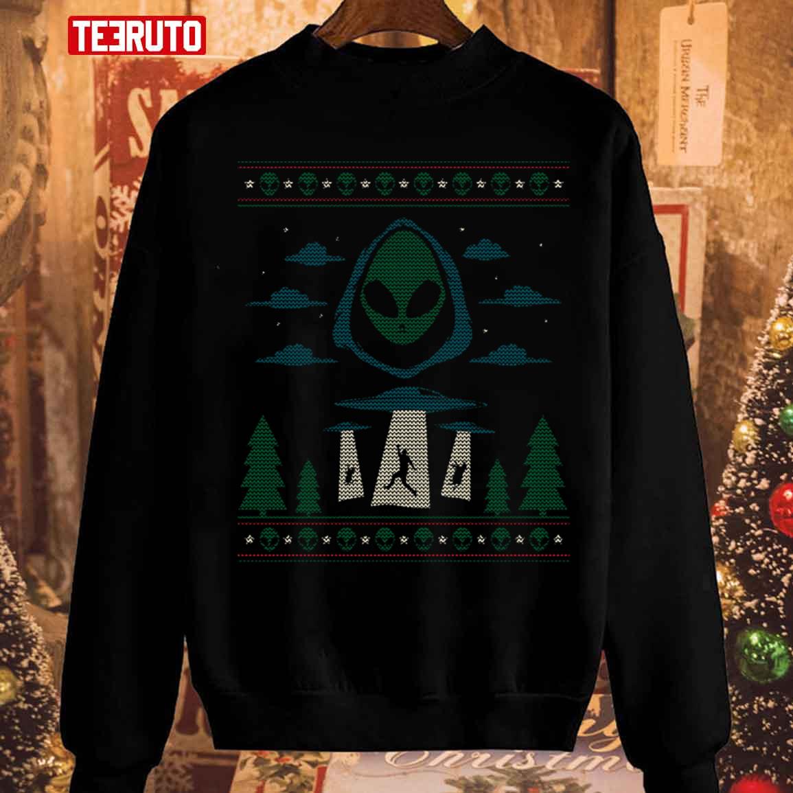Christmas Abduction Unisex Sweatshirt