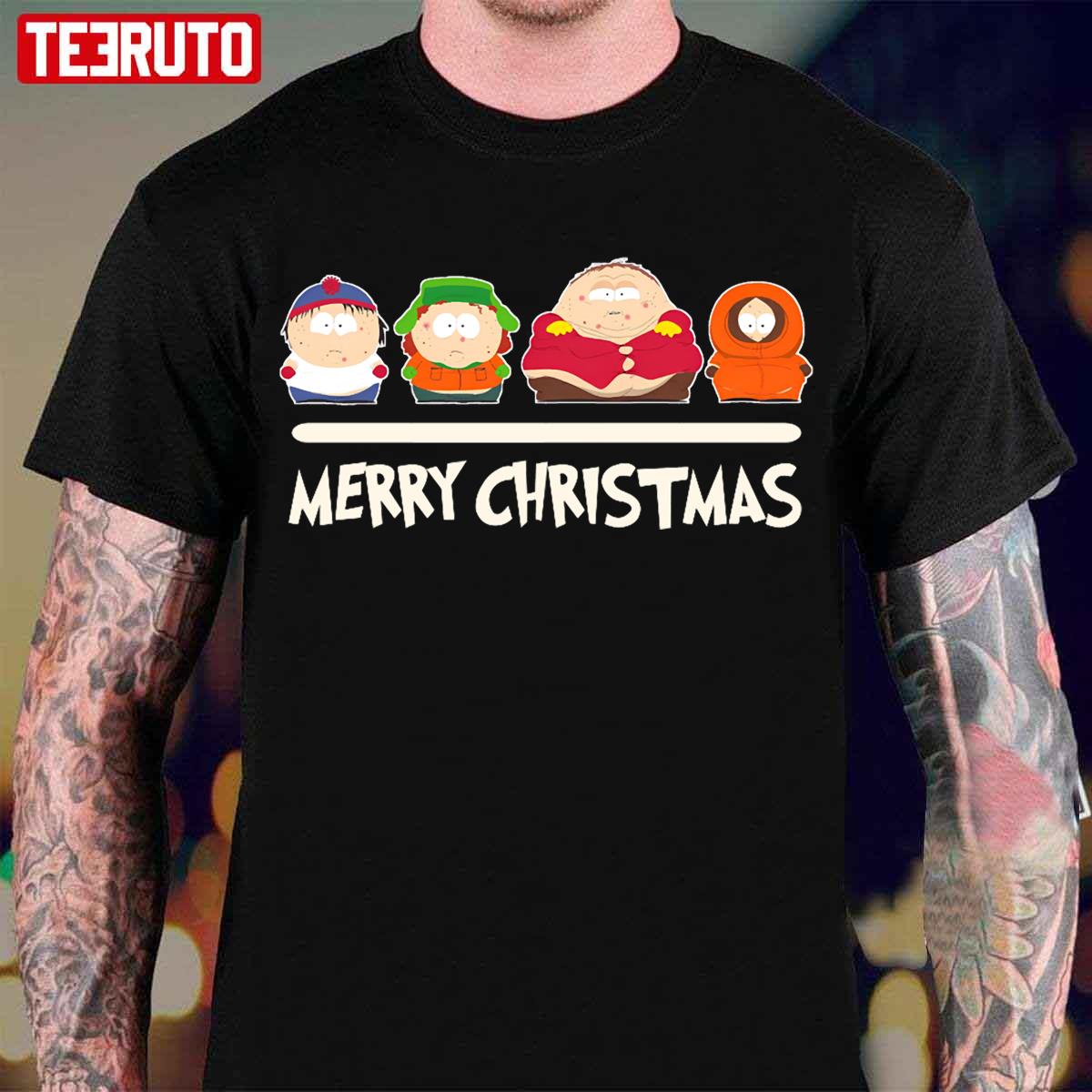 Christmas Characters South Park Unisex T-Shirt