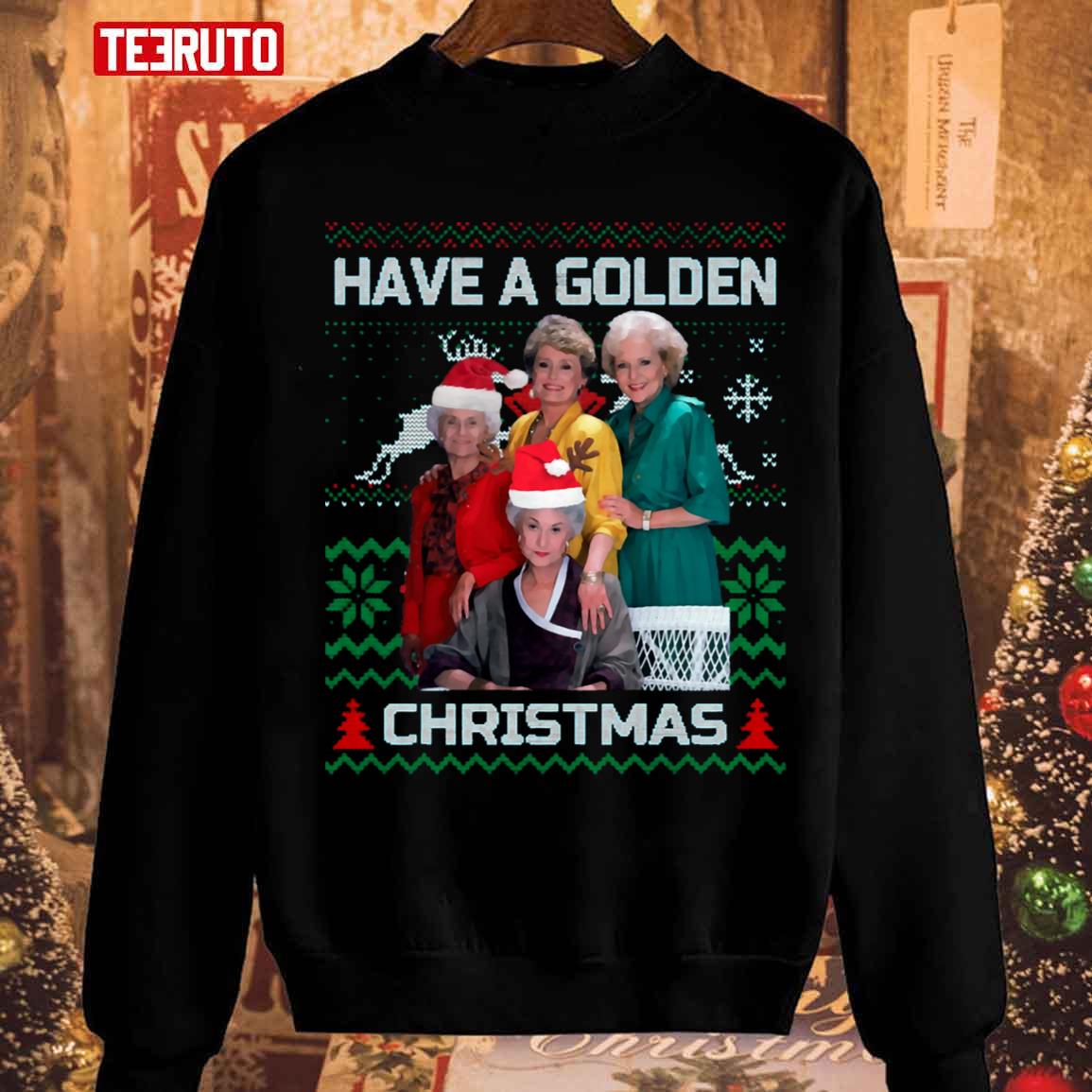 Christmas Golden Girls Christmas Unisex Sweatshirt