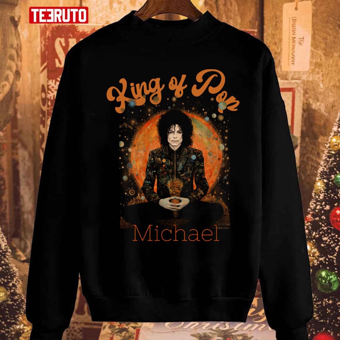 Christmas King Of Pop Michael Jackson Unisex Sweatshirt