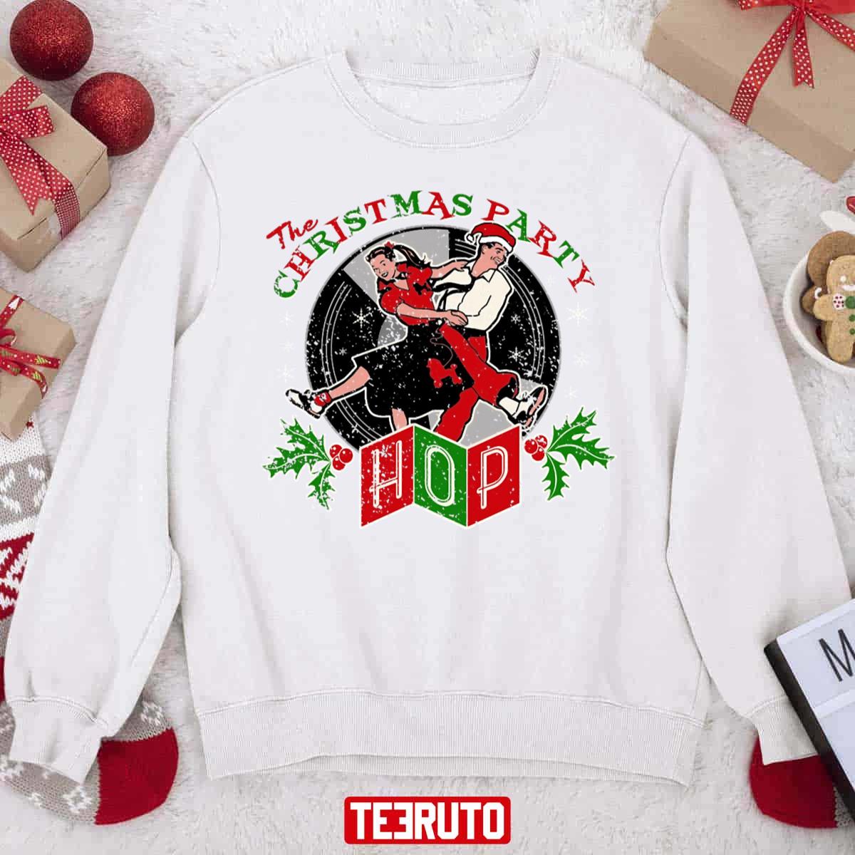 Christmas Party Hop Unisex Sweatshirt
