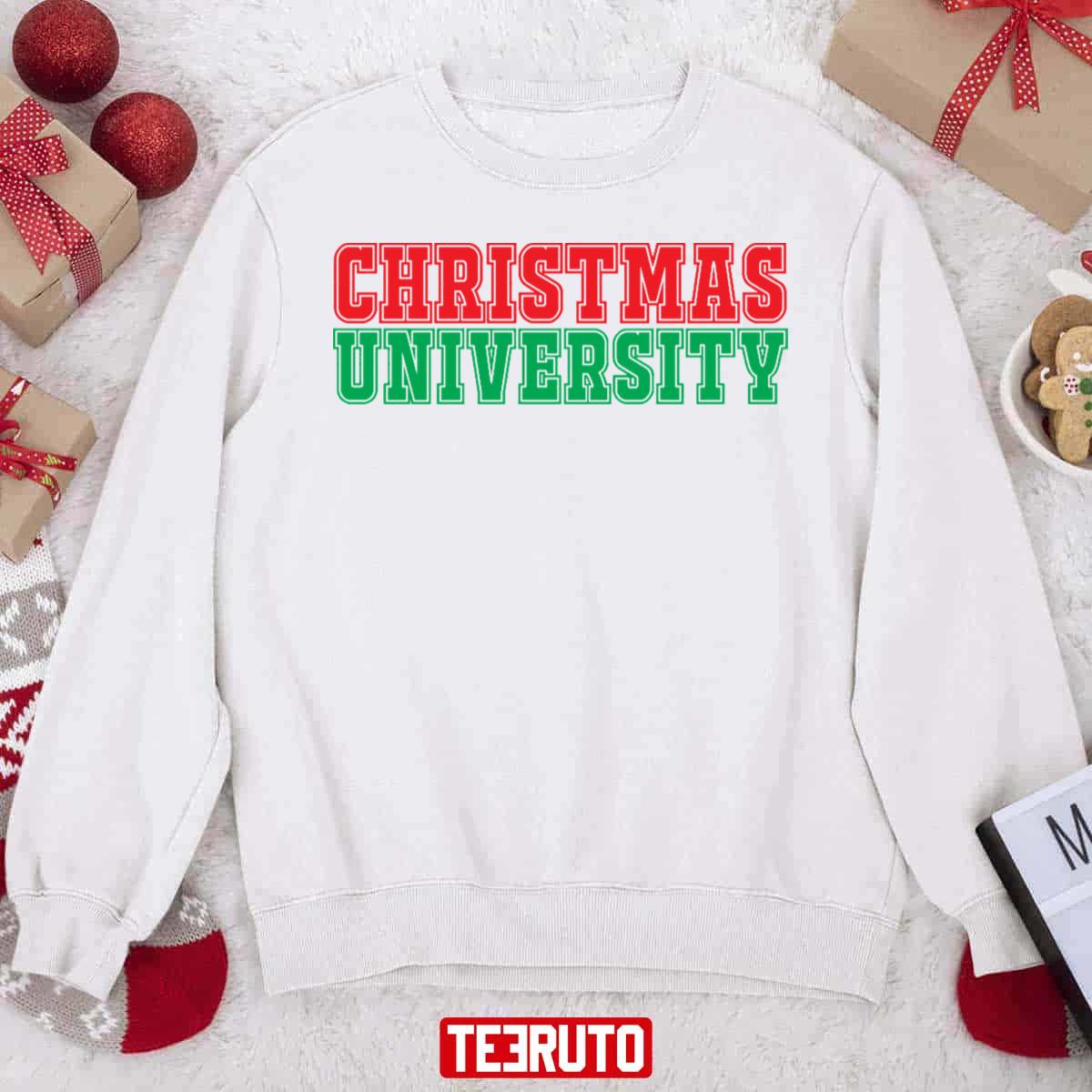 Christmas University Unisex Sweatshirt