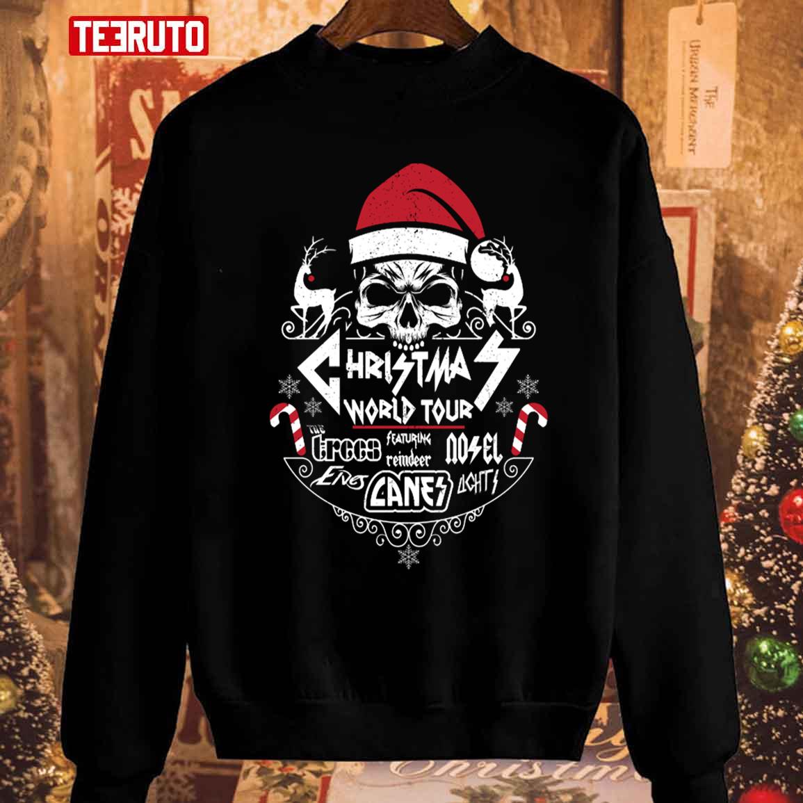 Christmas World Tour Metallica Unisex Sweatshirt