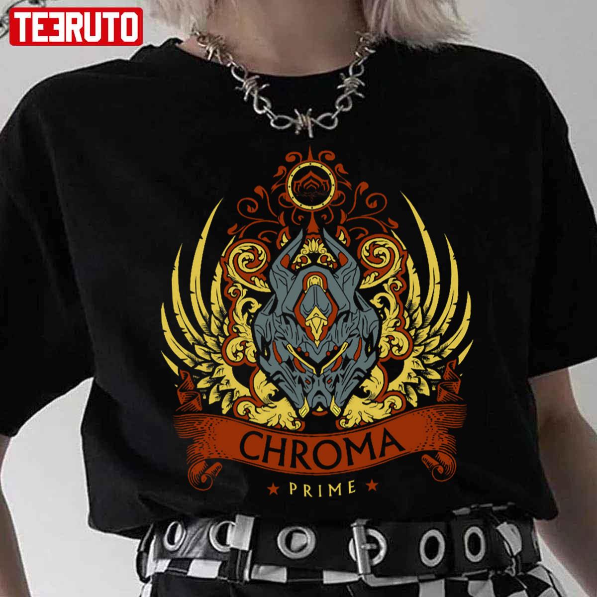 Chroma Circle Logo Warframe Unisex T-Shirt