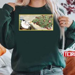Creation Of Cat Christmas Unisex Sweatshirt