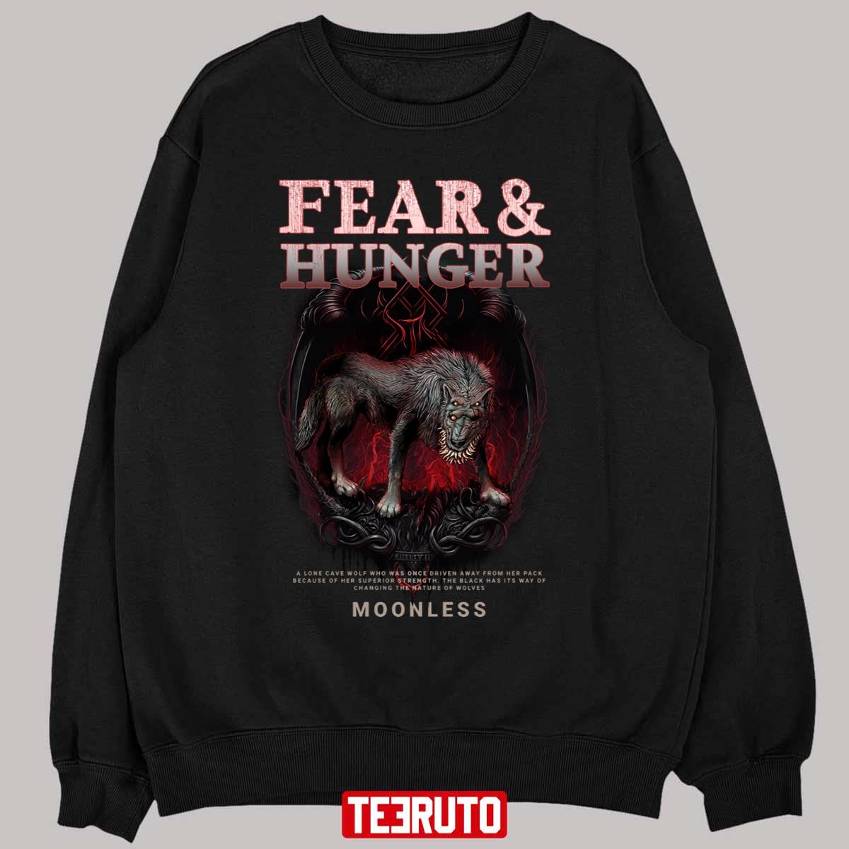 Fear And Hunger Termina Moonless Grunge Design Unisex Sweatshirt