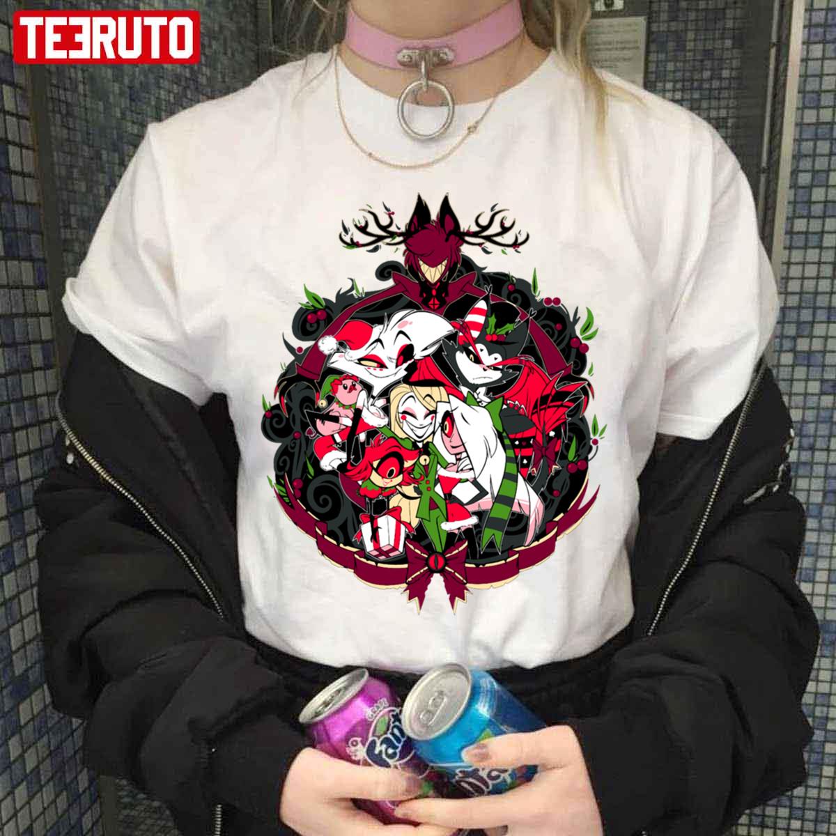 Hazbin Hotel Christmas Helluva Boss Unisex Sweatshirt - Teeruto