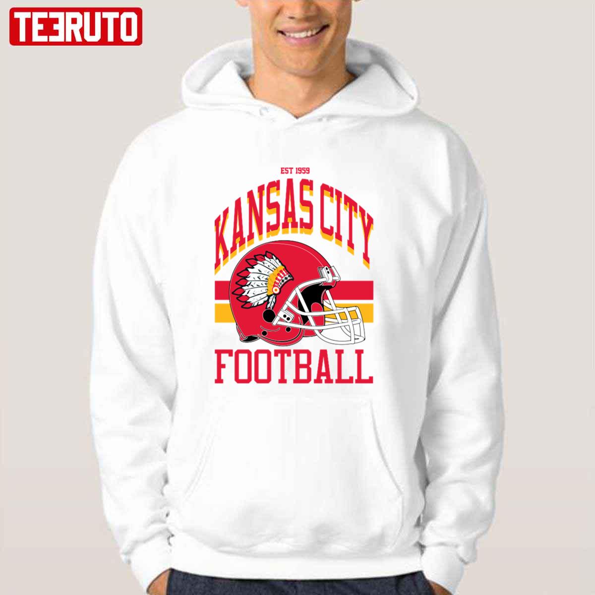 Kansas City Football Red Jersey Unisex T-Shirt - Teeruto