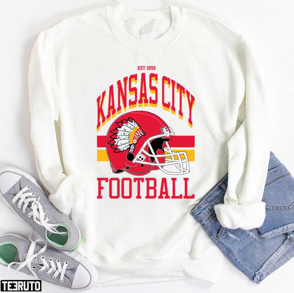 Kansas City Football Red Jersey Unisex T-Shirt - Teeruto