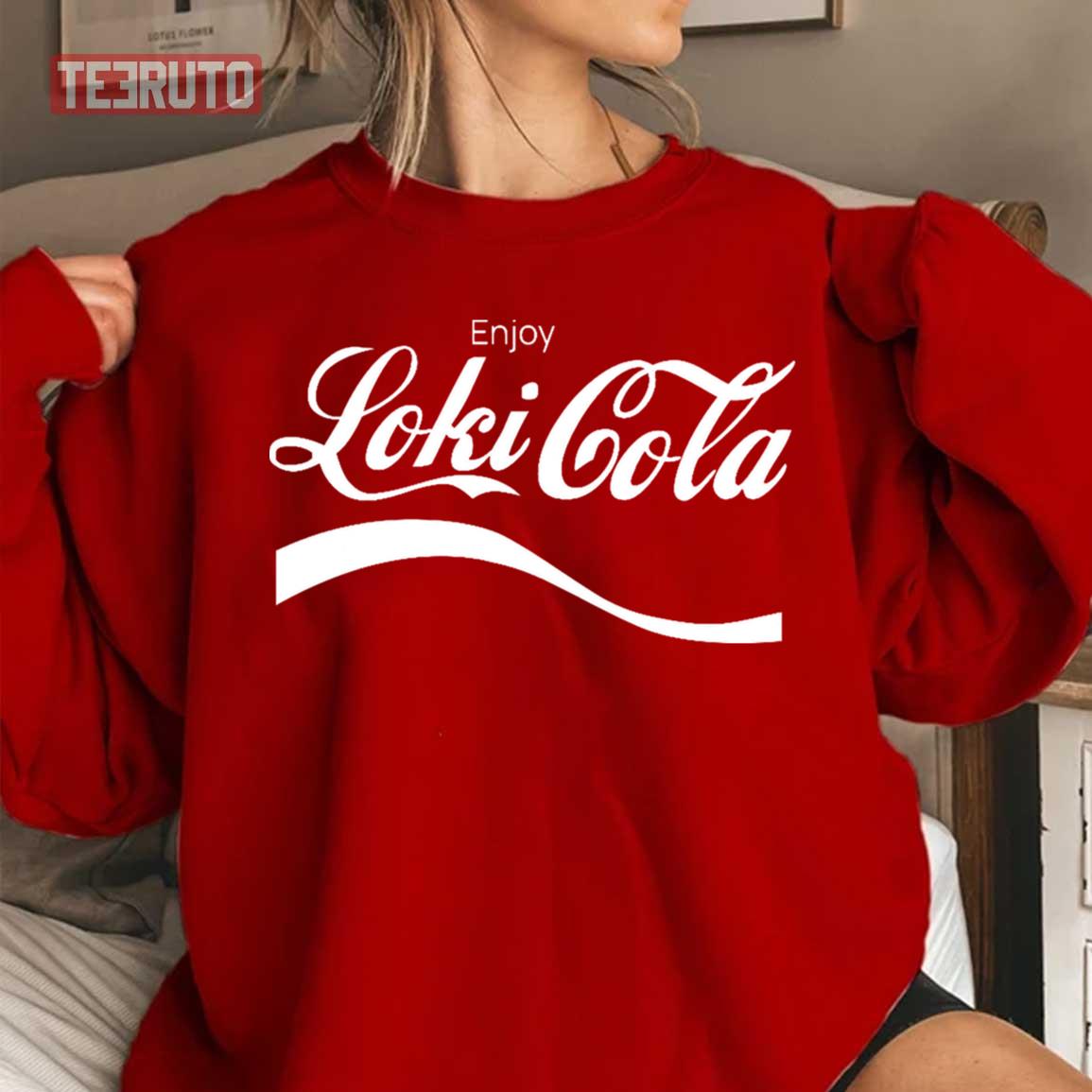 Loki Cola Logo Unisex Sweatshirt - Teeruto