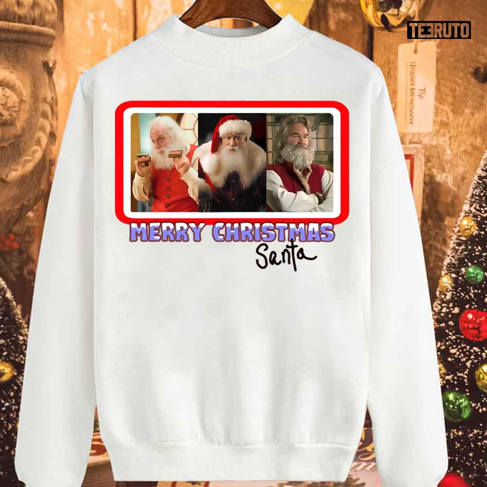Merry Christmas From Your Favorite Movie Santa Claus Unisex Sweatshirt Merry Christmas From Your Favorite Movie Santa Claus Unisex Sweatshirt