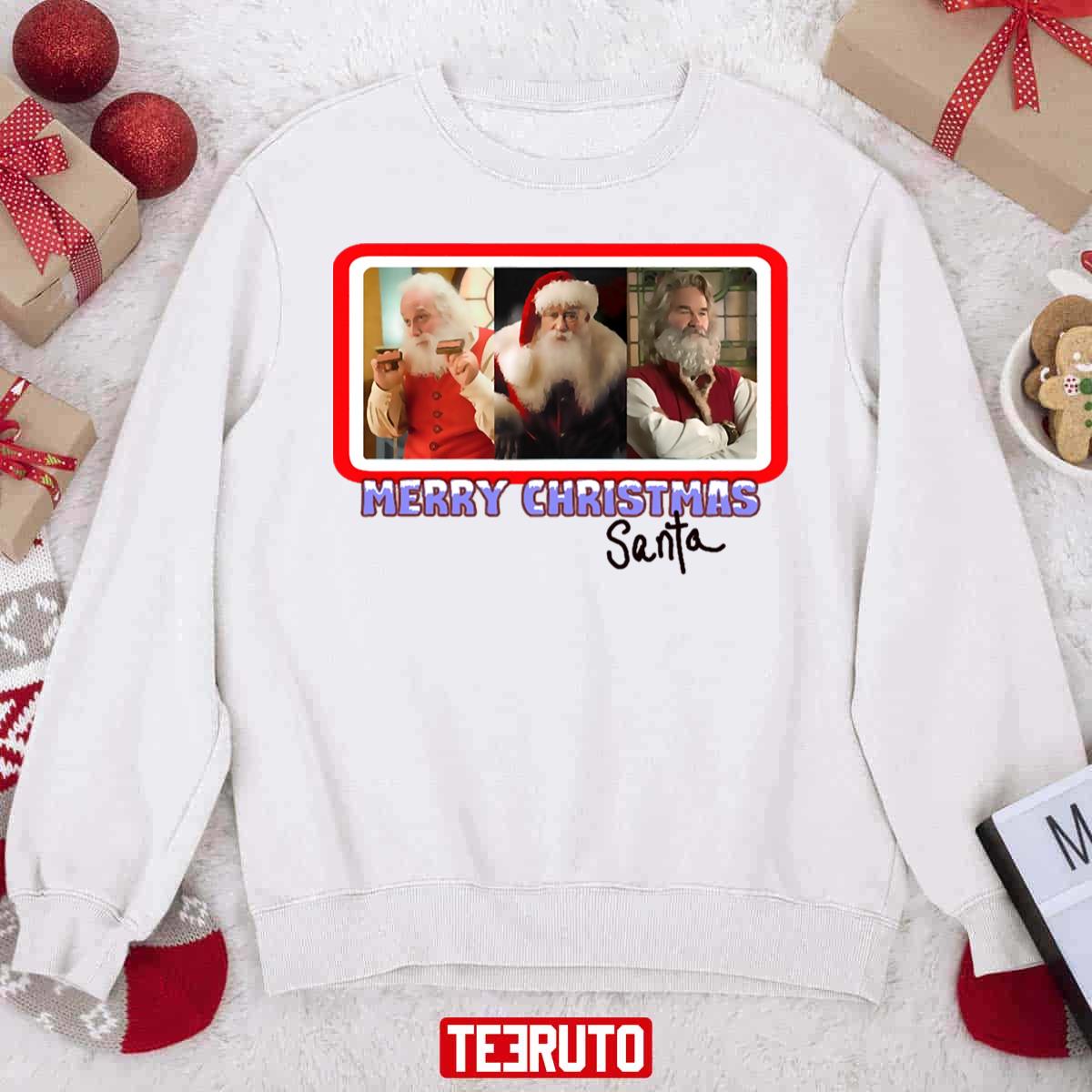 Merry Christmas From Your Favorite Movie Santa Claus Unisex Sweatshirt