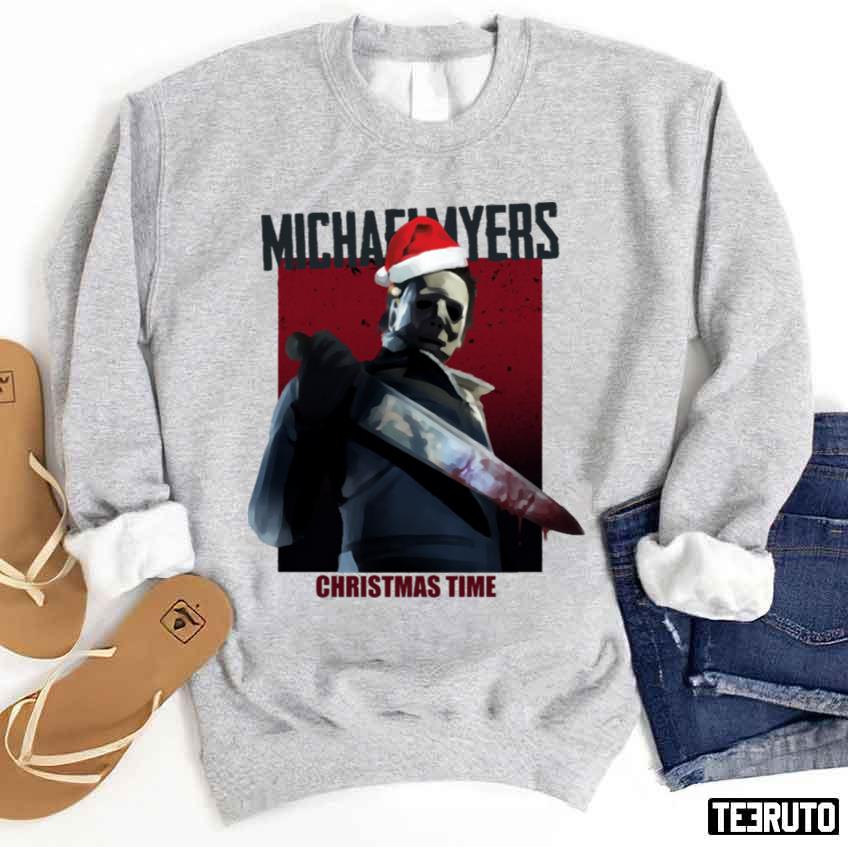 Michael Myers Christmas Time Unisex Sweatshirt