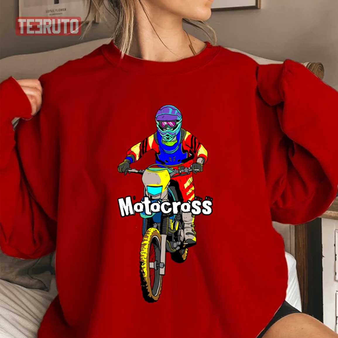 Motocross Animated Unisex Sweatshirt