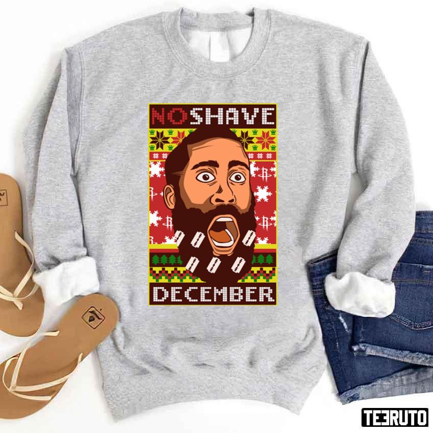 No Shave December Christmas Unisex Sweatshirt