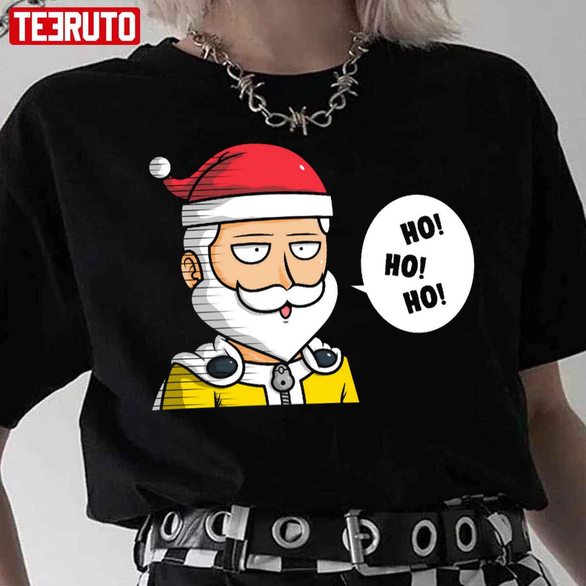 One Punch Man Claus Christmas Unisex T-Shirt