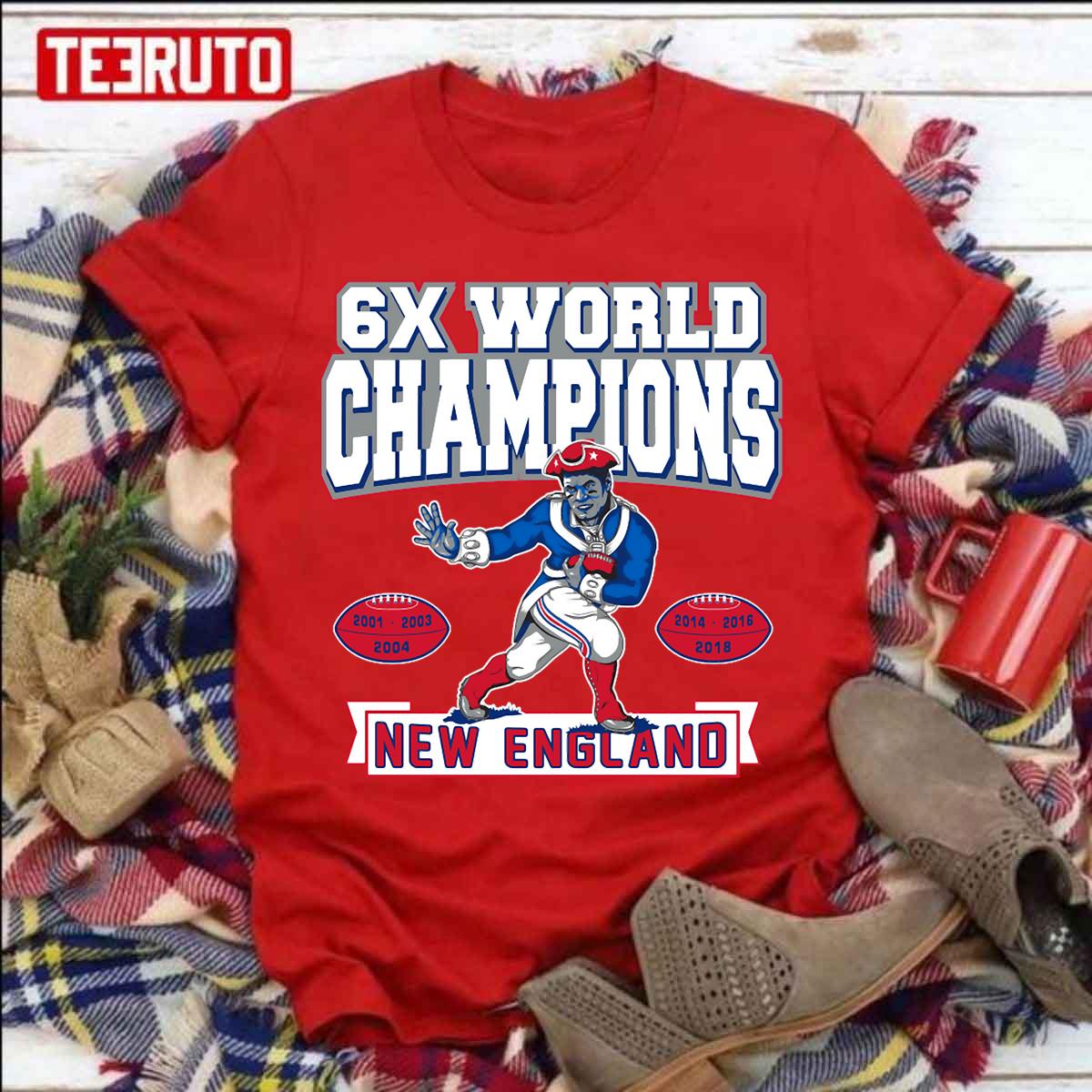 Patriots 2019 Championship Graphic 4 Unisex T-Shirt