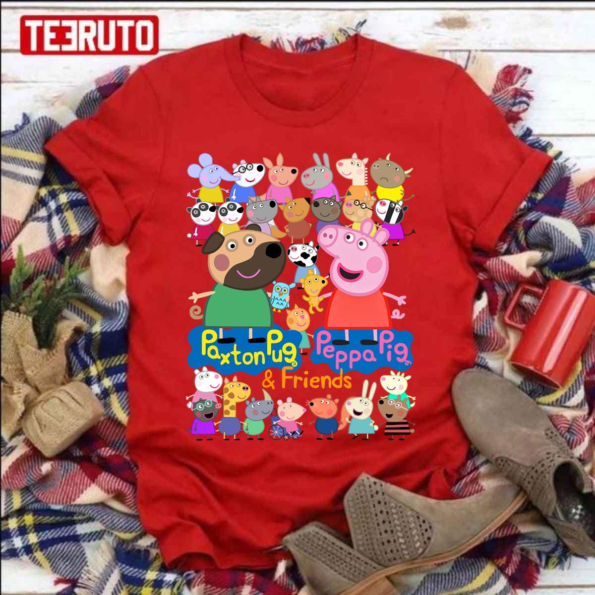 Paxton Pug Peppa Pig Unisex T-Shirt