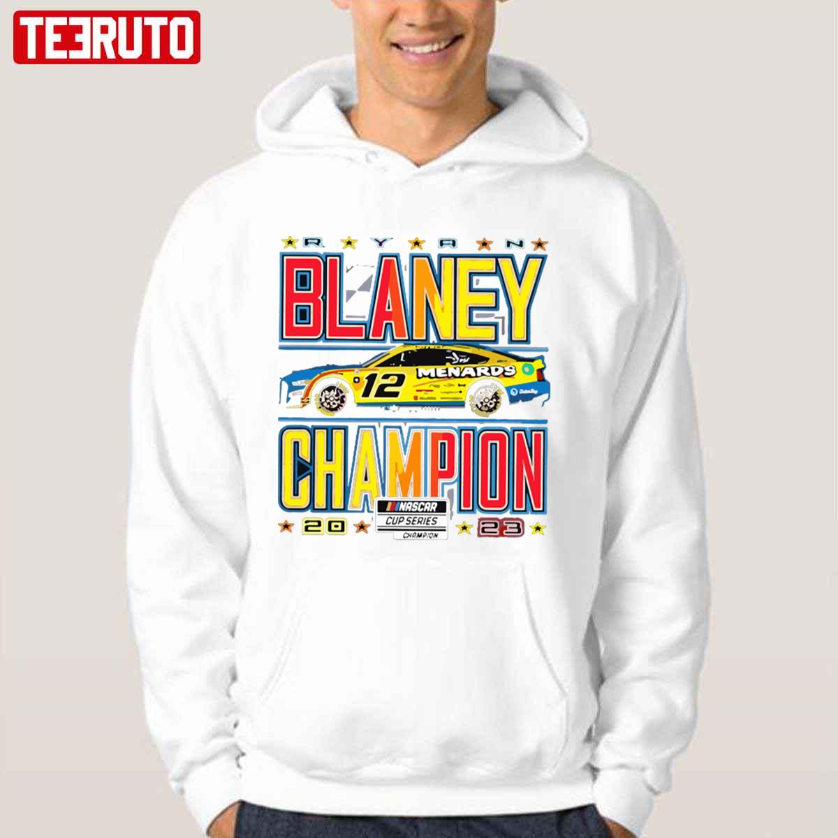 Ryan Blaney 2023 Nascar Cup Series Champion Unisex T-Shirt - Teeruto