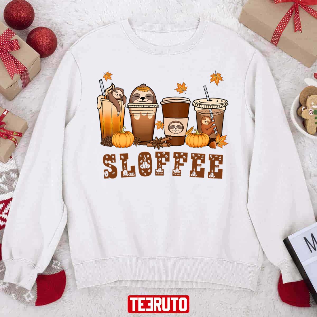 Sloth Lover Coffee Sloffee Vintage Unisex Sweatshirt