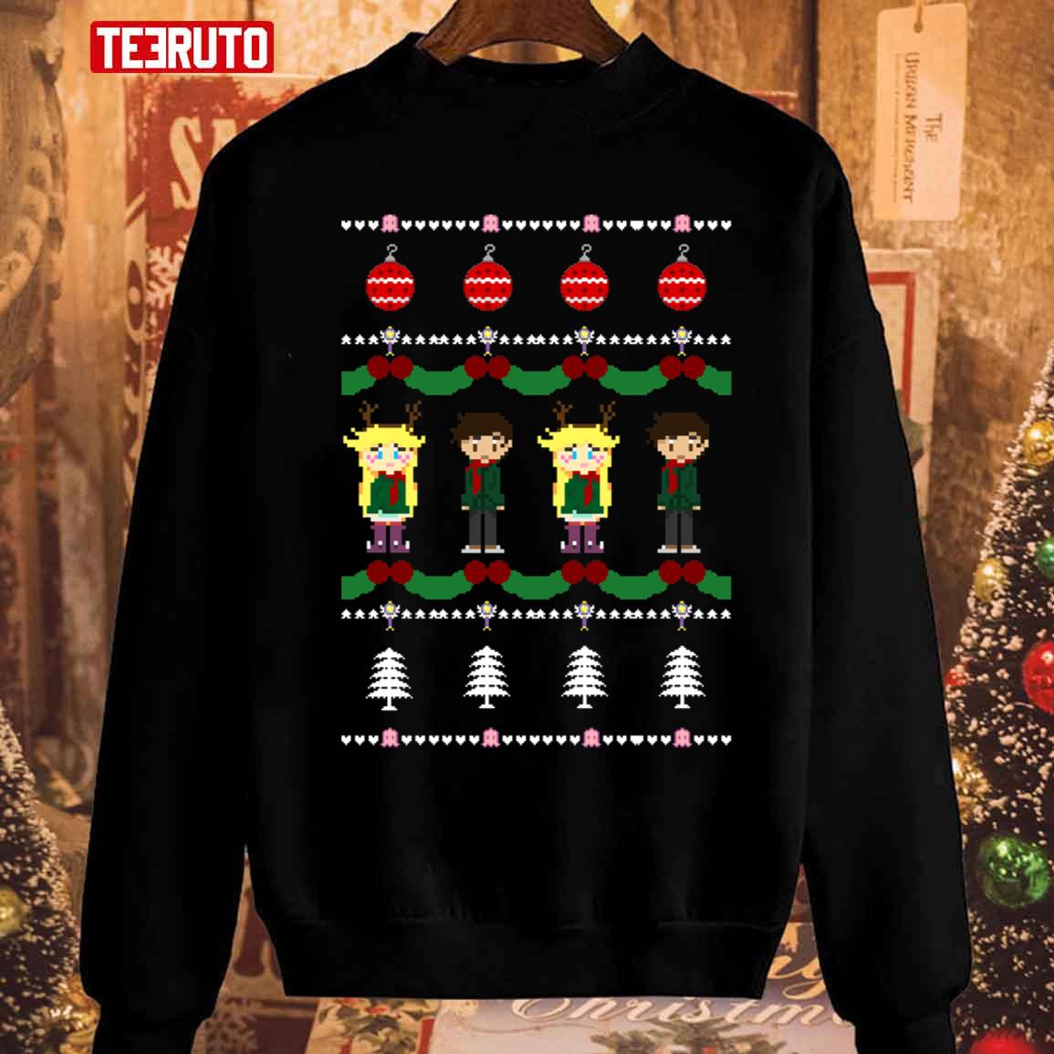 Star Vs The Forces Of Evil Christmas Pixel Design Unisex Sweatshirt