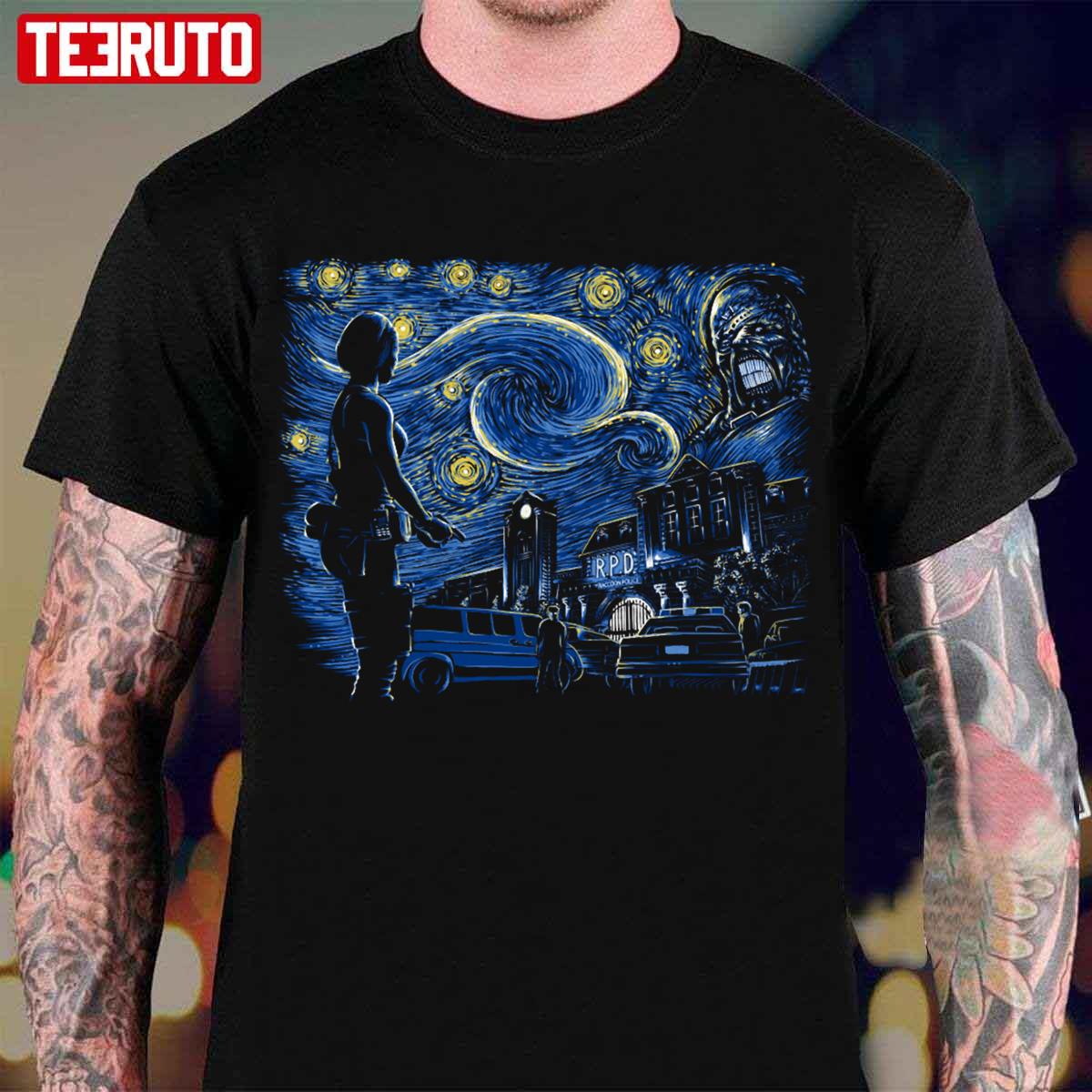 Starry Evil Resident Evil Unisex T-Shirt