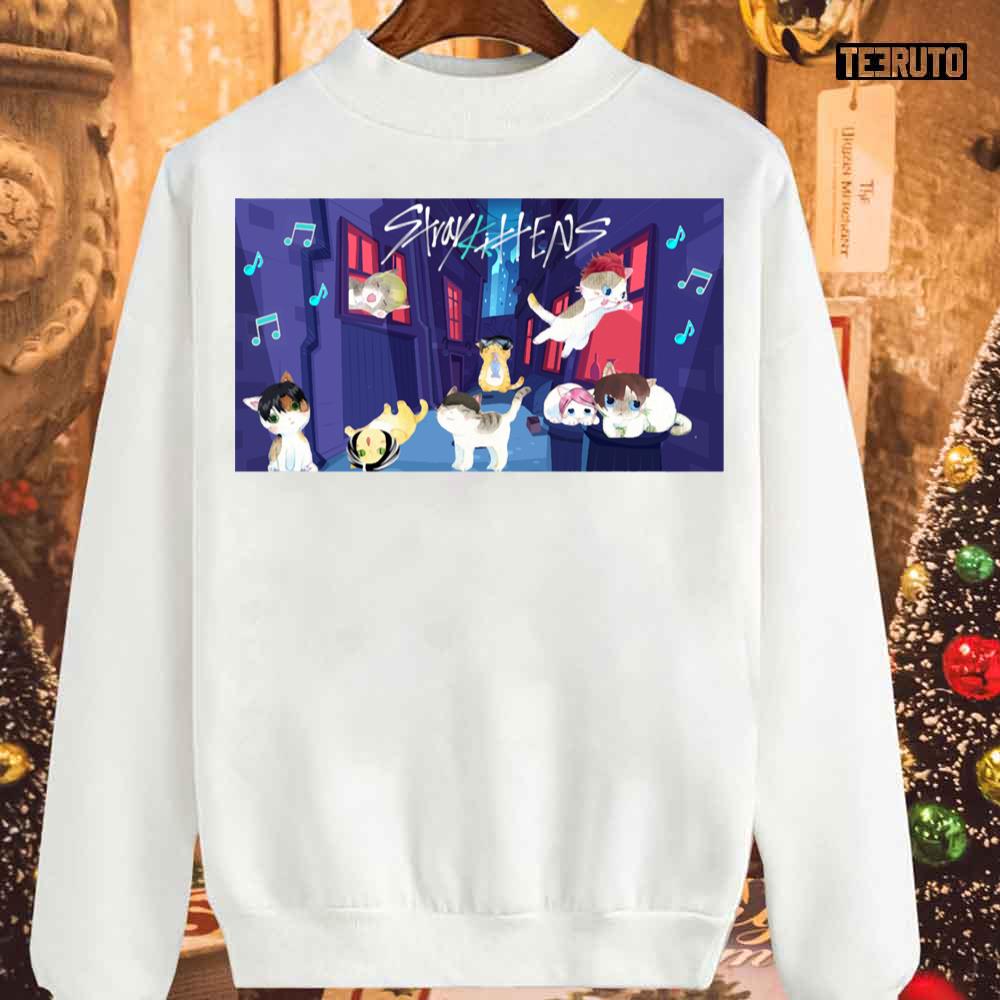 Stray Kittens Inspired By Stray Kids Unisex Sweatshirt
