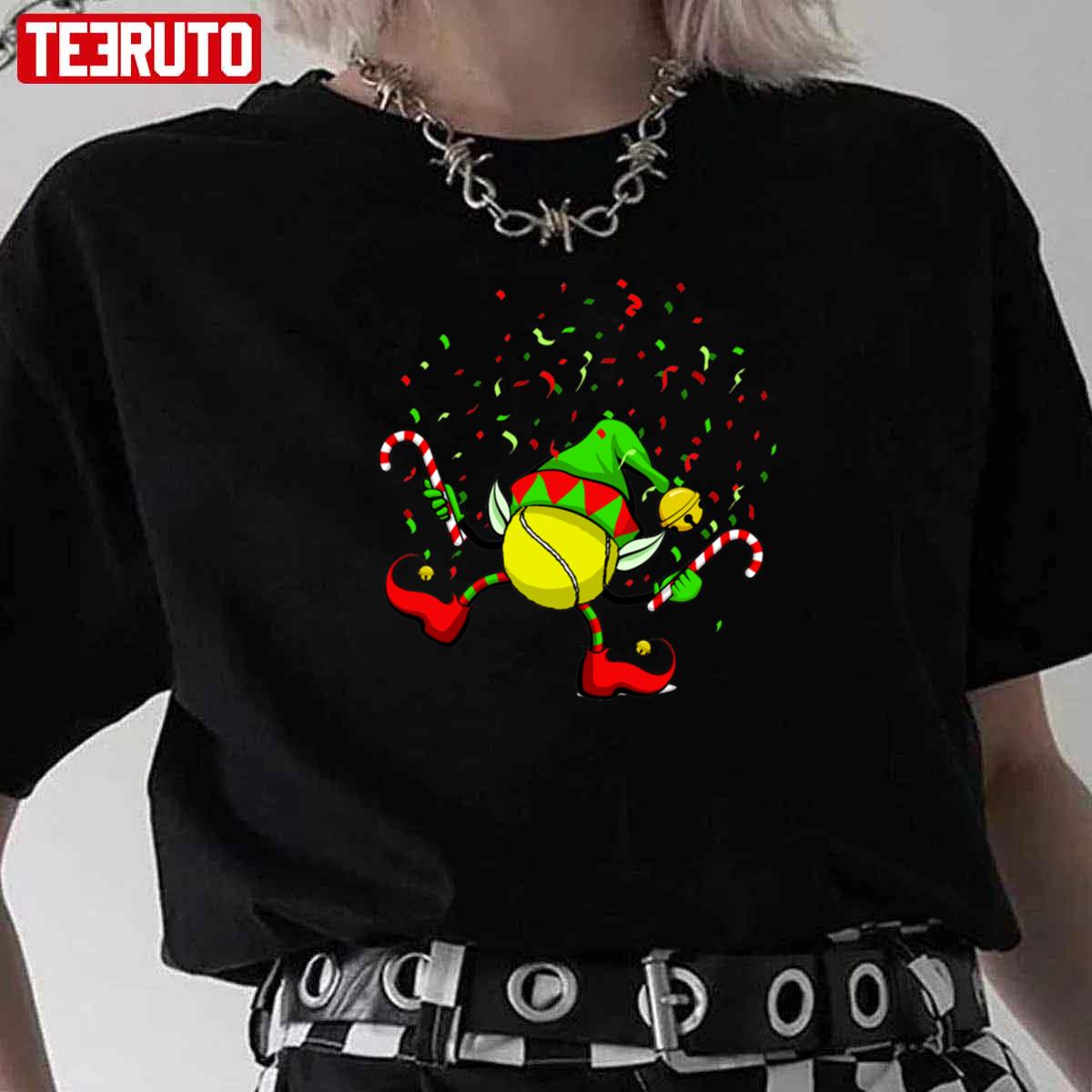 Tennis Ball Elf Christmas 3 Unisex Sweatshirt
