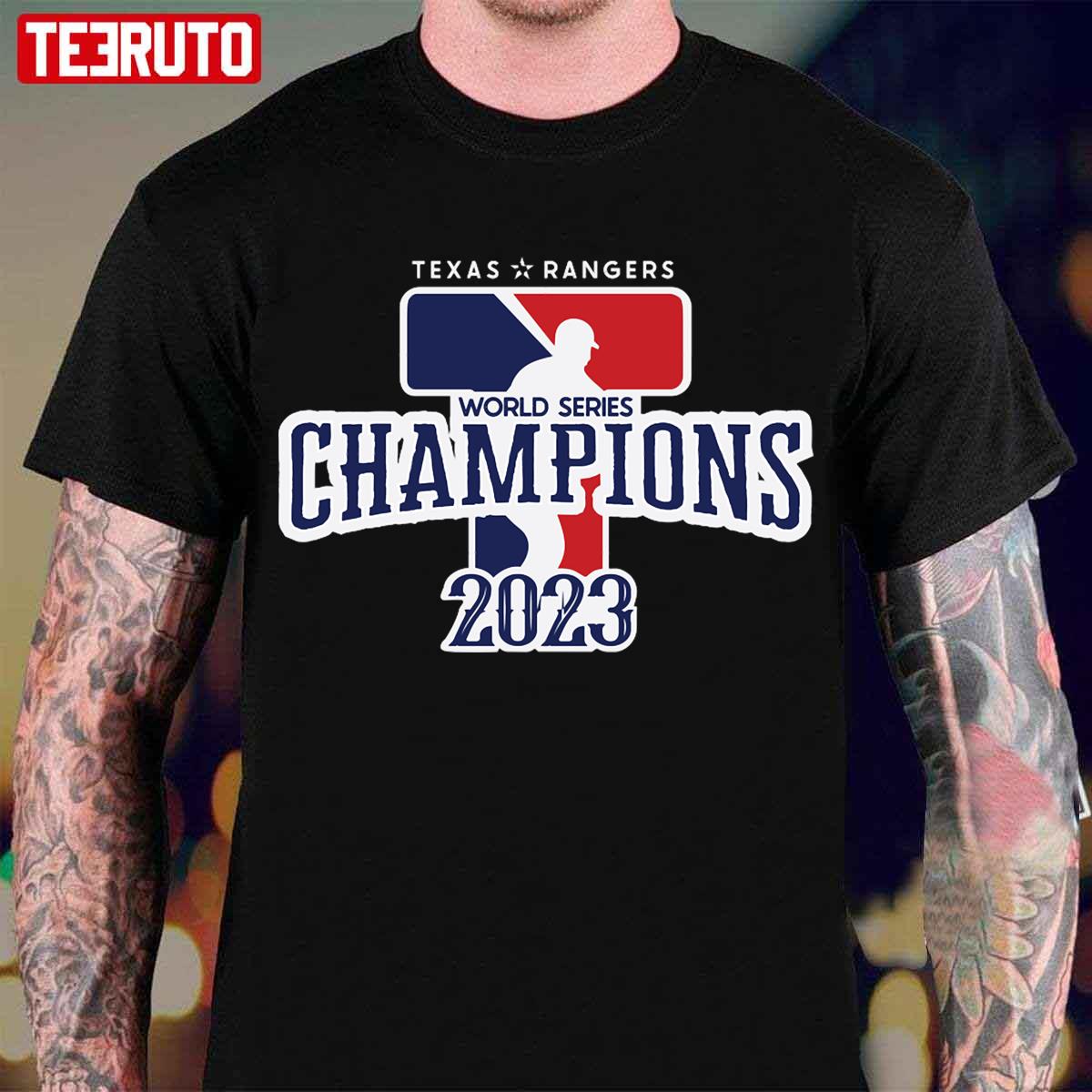 Texas Rangers World Series Champions 2023 Unisex T-Shirt - Teeruto