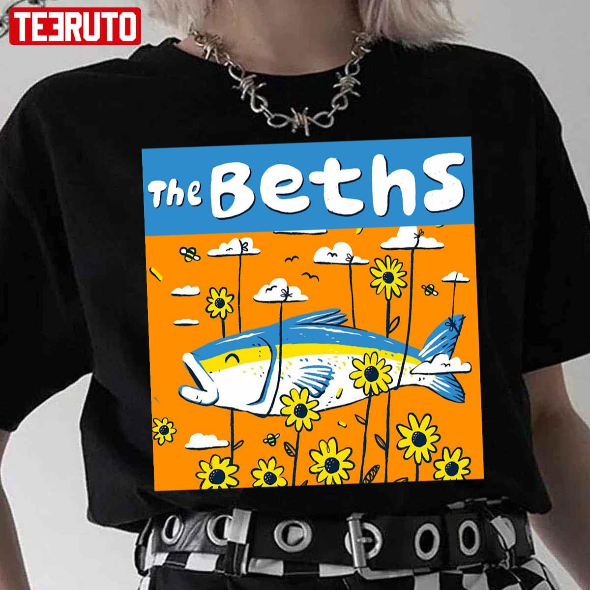 The Beths Fish And Flowers Unisex T-Shirt