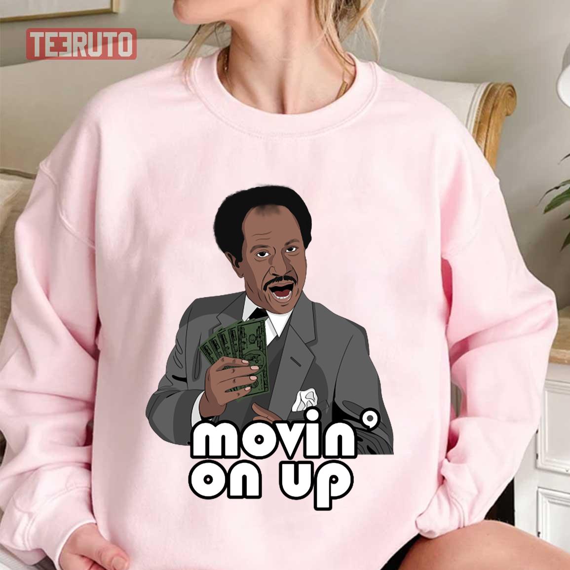 The Jefferson Movin’ On Up Christmas Unisex Sweatshirt