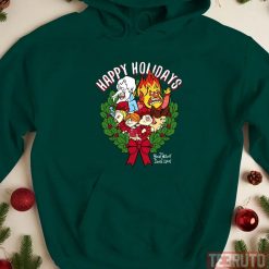 The Year Without A Santa Claus Happy Holidays Vintage Unisex Sweatshirt