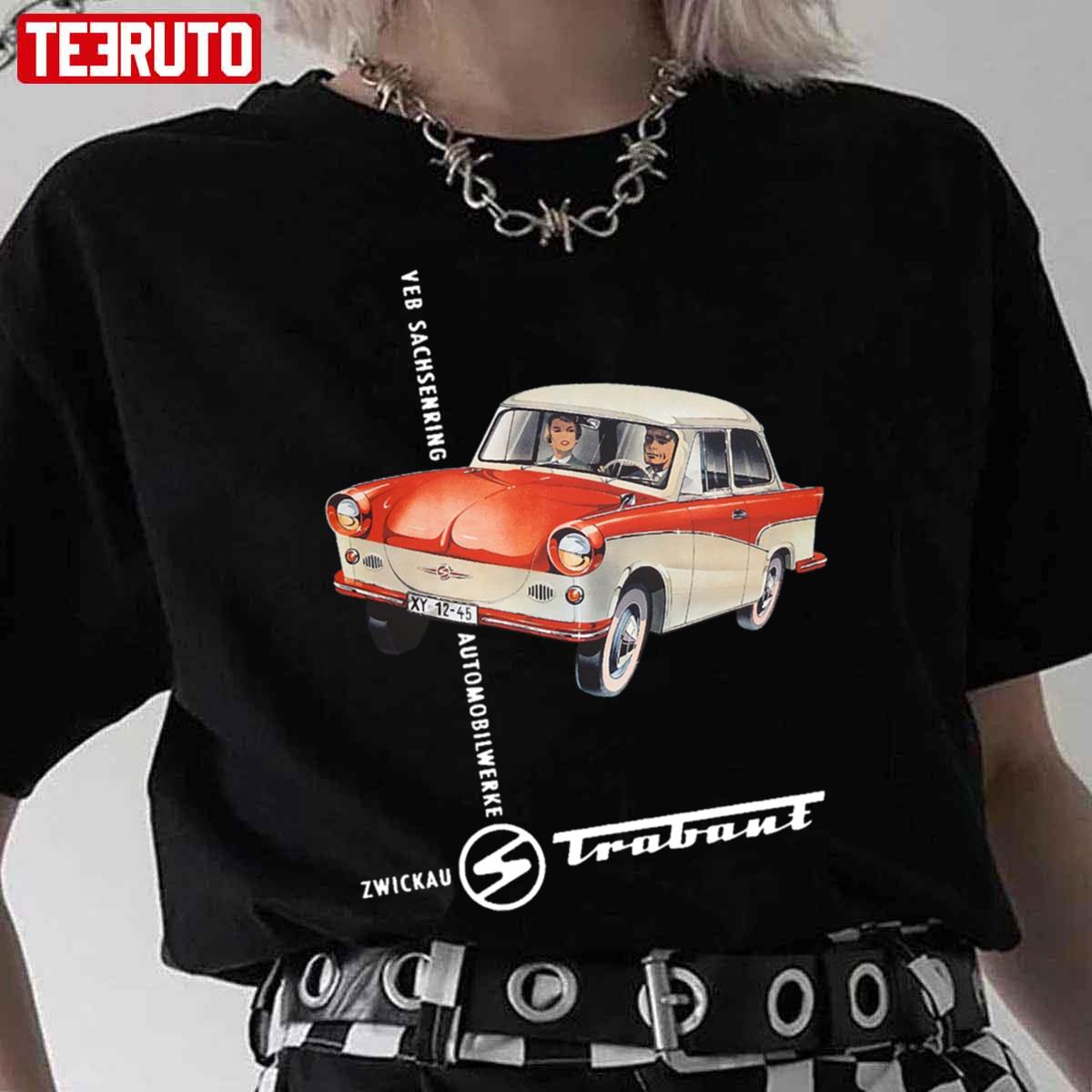 Trabant 601 Vintage Ad Unisex T-Shirt