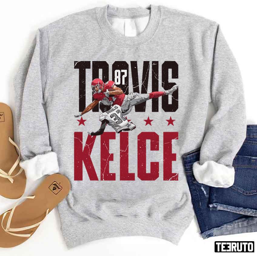 Travis Kelce Kansas City Jump Unisex Sweatshirt