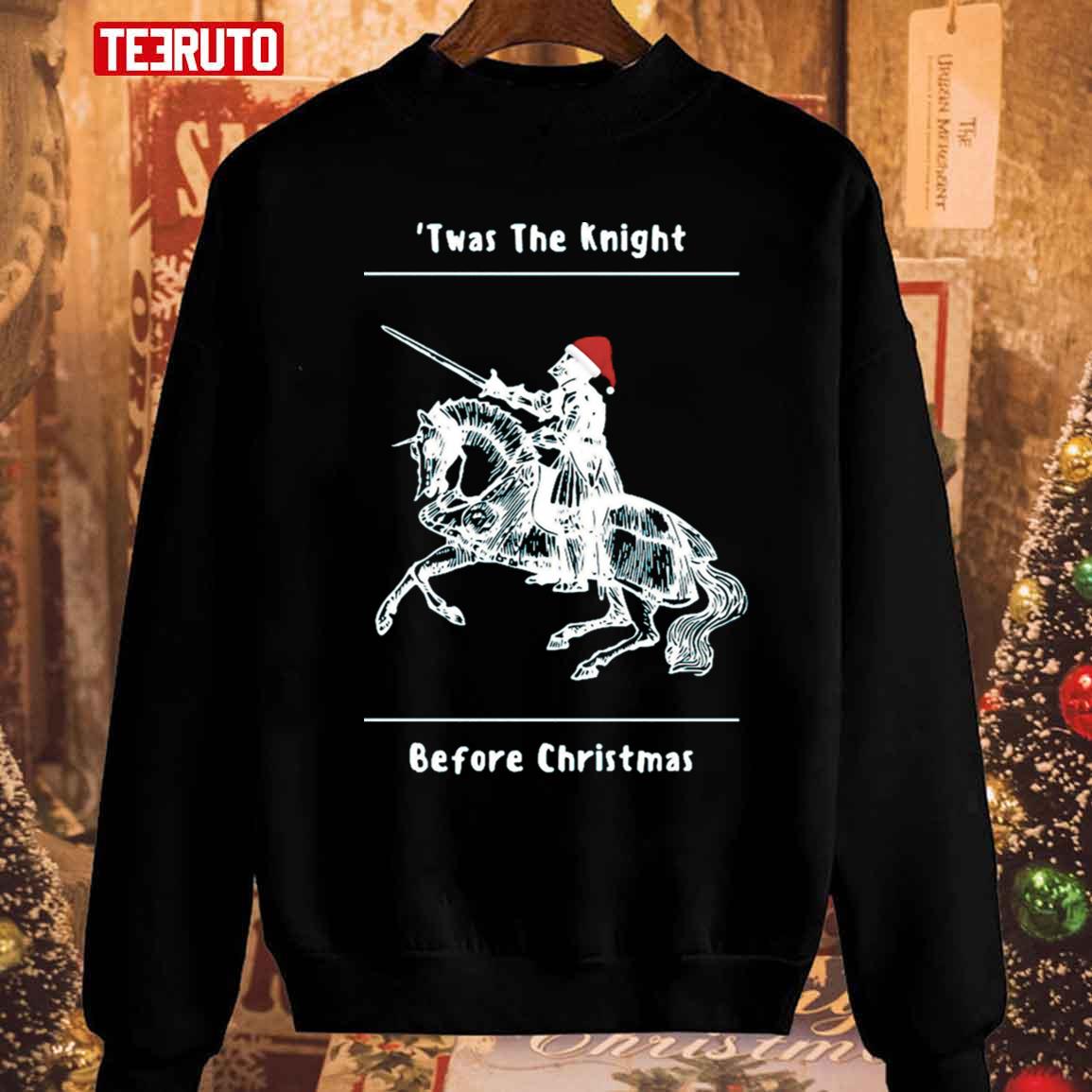 Twas The Knight Before Christmas Unisex Sweatshirt