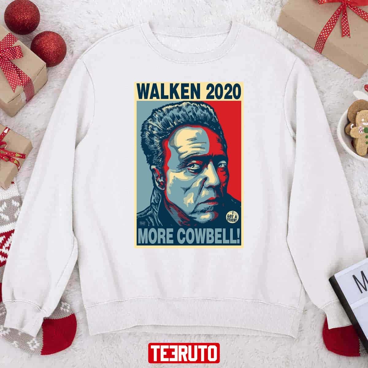 Walken 2020 More Cowbell Unisex Sweatshirt