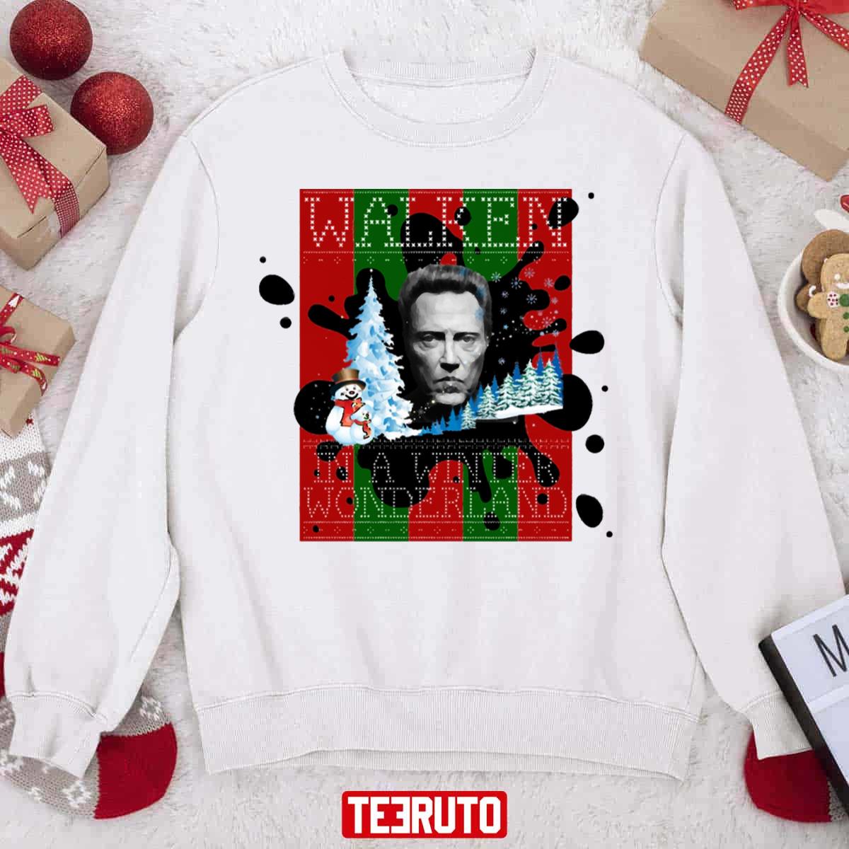 Walken In A Winter Wonderland Christmas Eve Unisex Sweatshirt