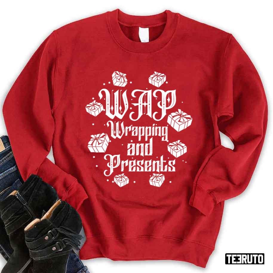 Wap Wrapping And Presents Cardi B Parody Unisex Sweatshirt