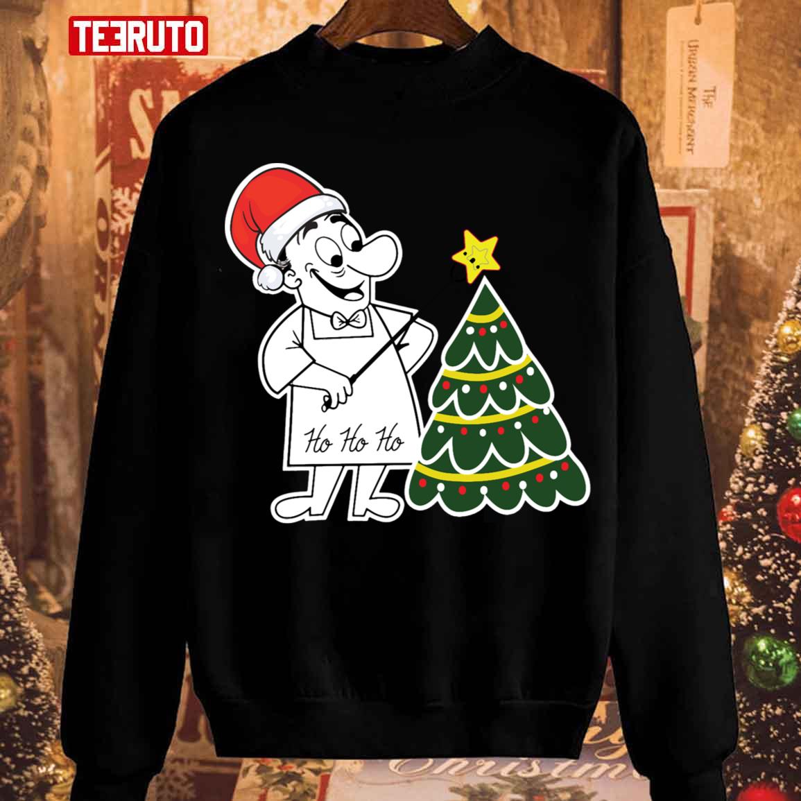 Weber Tree Topper Christmas 2023 Unisex Sweatshirt