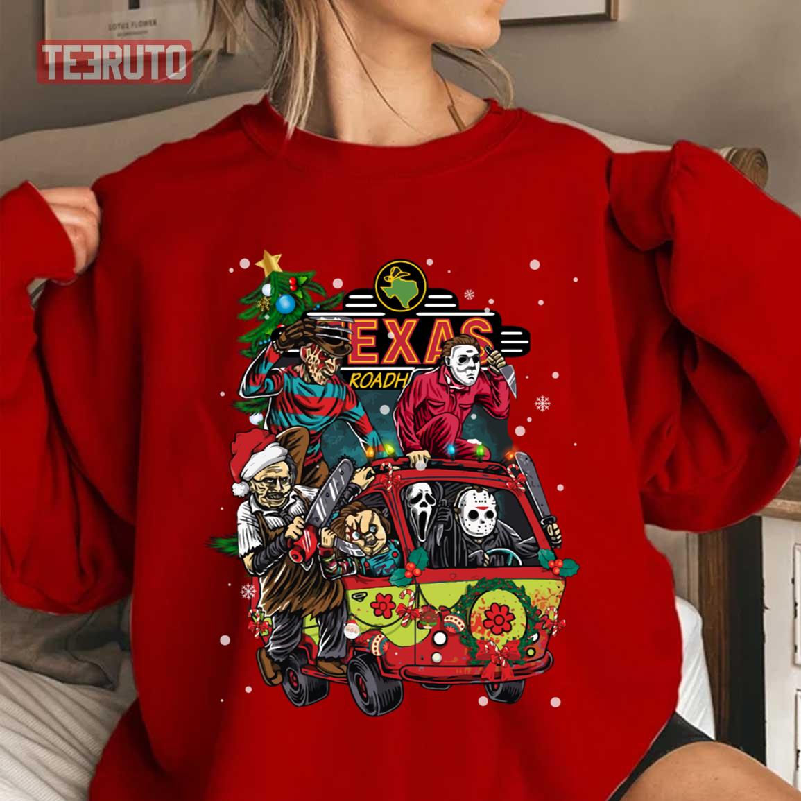 Welcome To Texas Horror Christmas 2023 Unisex Sweatshirt