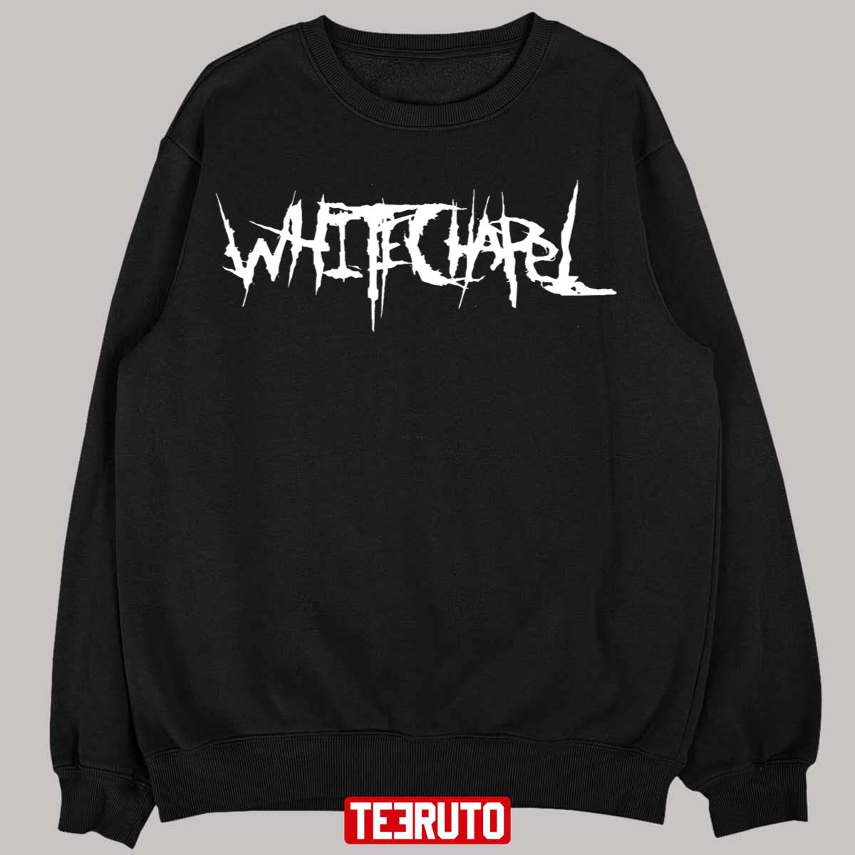 Whitechapel White Logo Unisex Sweatshirt