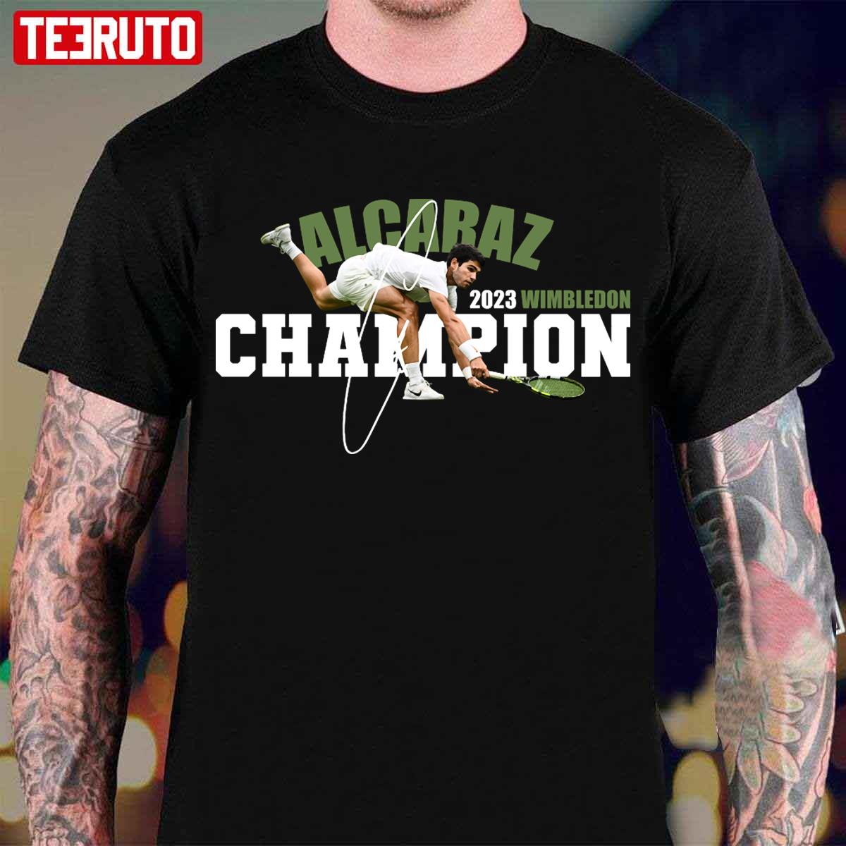 Wimbledon Champion Alcaraz Unisex T-Shirt